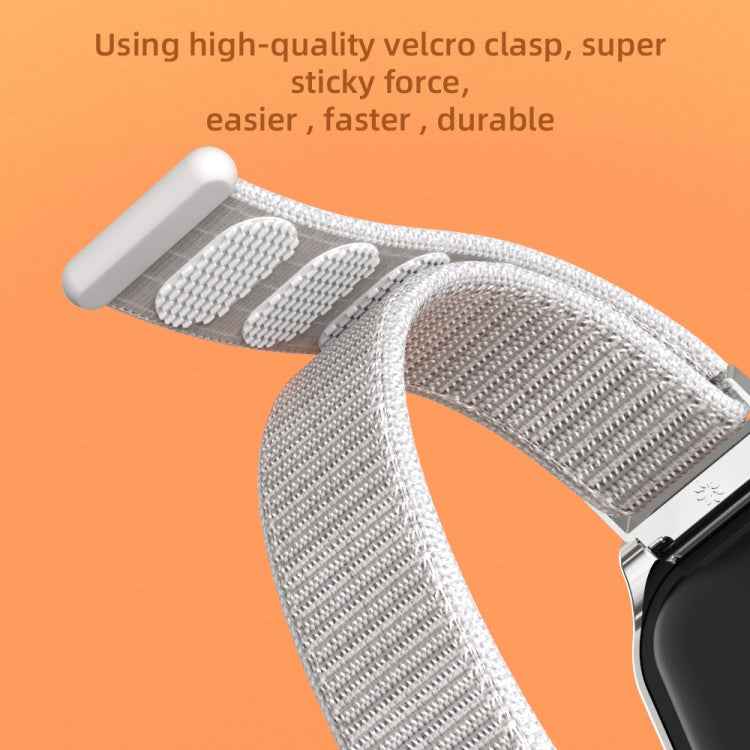 Mijobs Metal Shell Nylon Breathable Watch Band