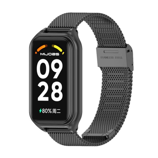 Mijobs Metal Shell + Milan Buckle Metal Watch Band