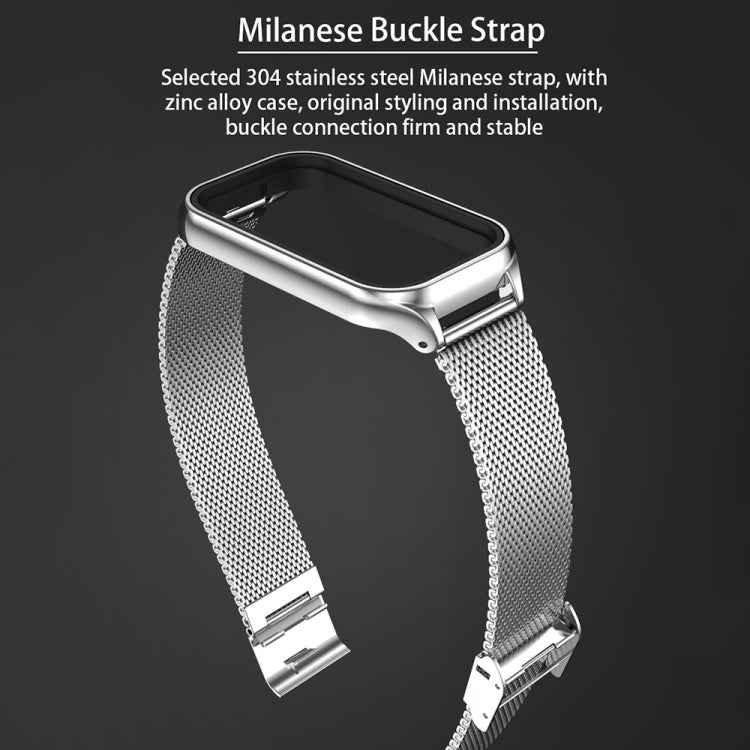 Mijobs Metal Shell + Milan Buckle Metal Watch Band
