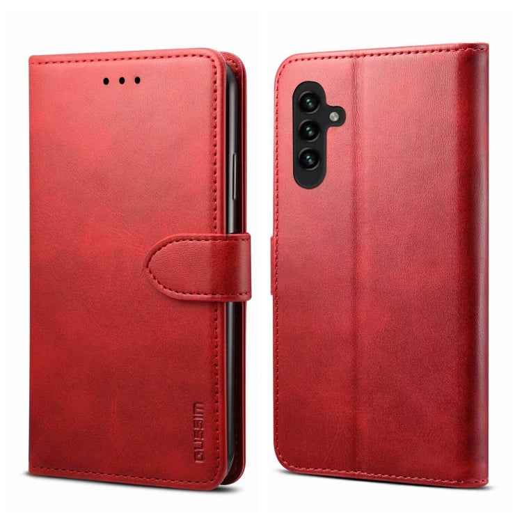 GUSSIM Horizontal Flip Leather Phone Case