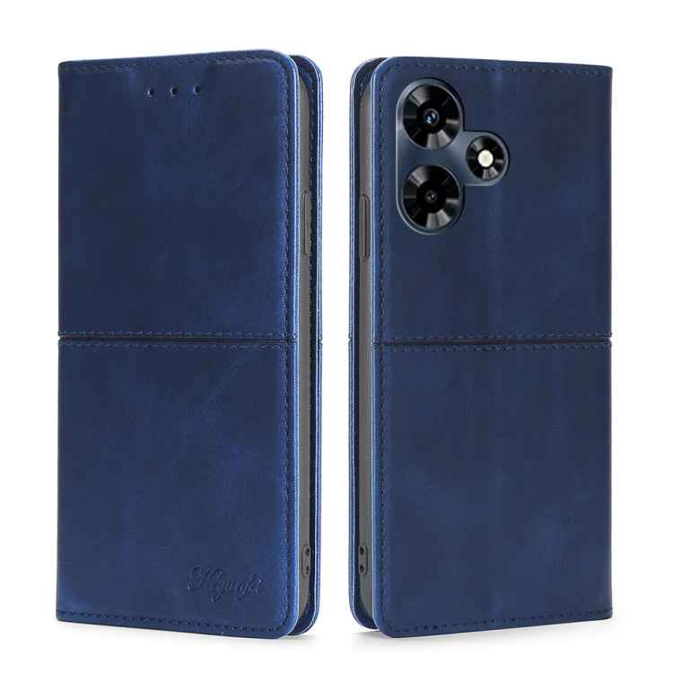 Cow Texture Magnetic Leather Phone Case, For Infinix Hot 30 4G