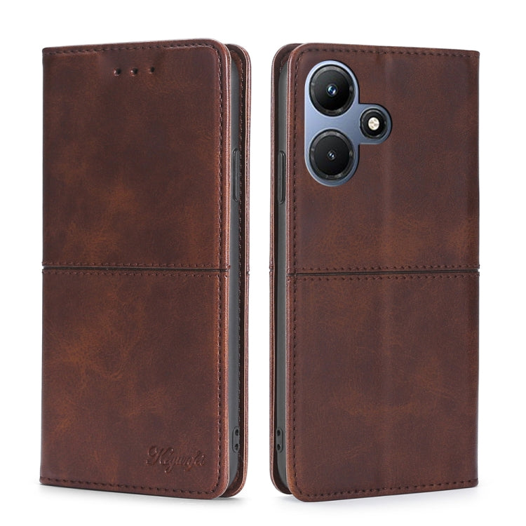 Cow Texture Magnetic Leather Phone Case, For Infinix Smart 7 HD, For Infinix Note 30 VIP 5G, For Infinix Hot 30i 4G, For Infinix Hot 30 4G