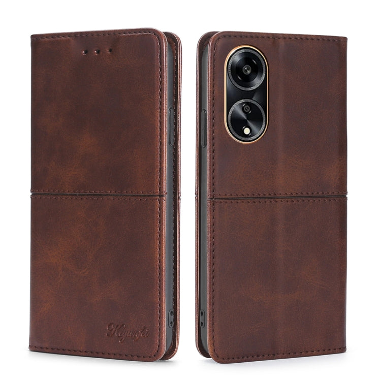 Cow Texture Magnetic Leather Phone Case, For OPPO Reno12 5G Global, For OPPO A60 4G Global, For OPPO Reno11 F 5G, For OPPO Find X7 5G, For OPPO Find X7 Ultra 5G, For OPPO Reno10 Pro+ 5G, For OPPO A1 5G