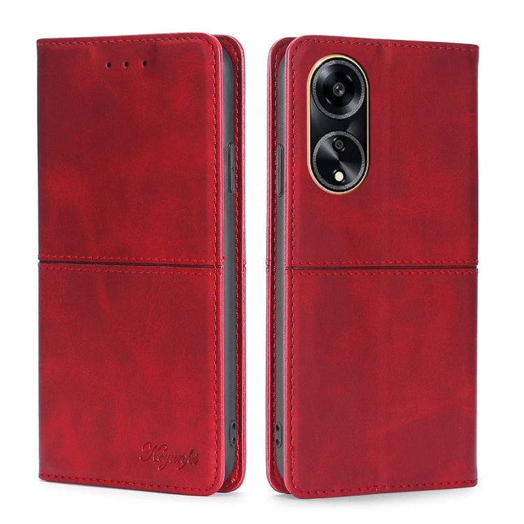 Cow Texture Magnetic Leather Phone Case, For OPPO Reno12 5G Global, For OPPO A60 4G Global, For OPPO Reno11 F 5G, For OPPO Find X7 5G, For OPPO Find X7 Ultra 5G, For OPPO Reno10 Pro+ 5G, For OPPO A1 5G
