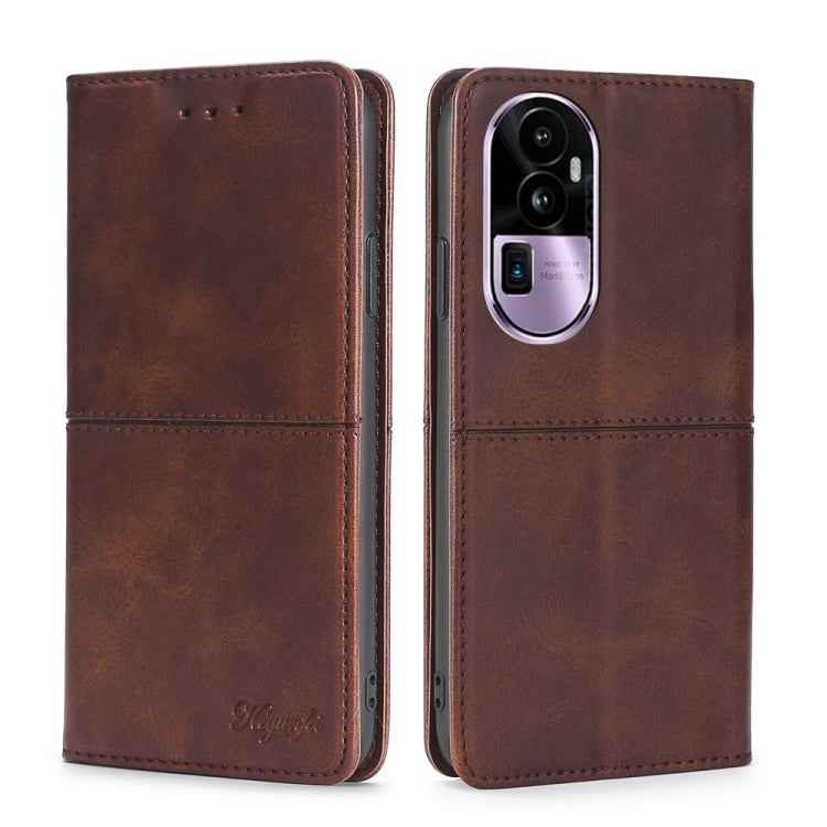 Cow Texture Magnetic Leather Phone Case, For OPPO Find X7 5G, For OPPO Find X7 Ultra 5G, For OPPO Reno10 Pro+ 5G, For OPPO A1 5G