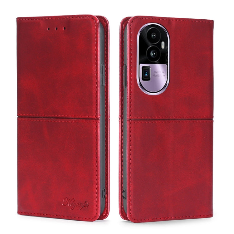 Cow Texture Magnetic Leather Phone Case, For OPPO Reno12 5G Global, For OPPO A60 4G Global, For OPPO Reno11 F 5G, For OPPO Find X7 5G, For OPPO Find X7 Ultra 5G, For OPPO Reno10 Pro+ 5G, For OPPO A1 5G