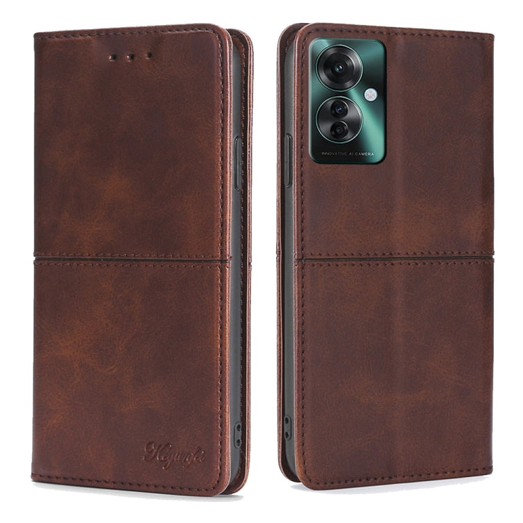 Cow Texture Magnetic Leather Phone Case, For OPPO Reno12 5G Global, For OPPO A60 4G Global, For OPPO Reno11 F 5G, For OPPO Find X7 5G, For OPPO Find X7 Ultra 5G, For OPPO Reno10 Pro+ 5G, For OPPO A1 5G