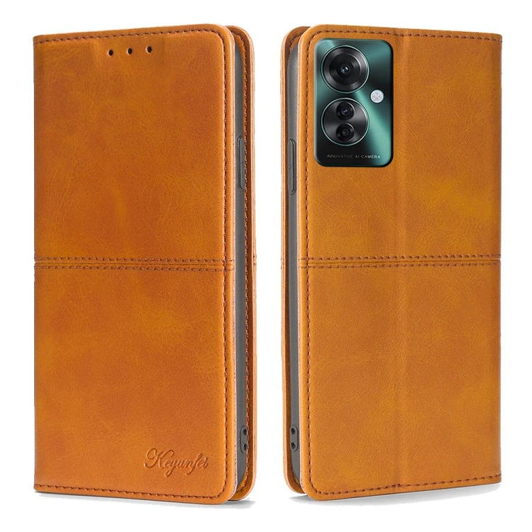 Cow Texture Magnetic Leather Phone Case, For OPPO Reno12 5G Global, For OPPO A60 4G Global, For OPPO Reno11 F 5G, For OPPO Find X7 5G, For OPPO Find X7 Ultra 5G, For OPPO Reno10 Pro+ 5G, For OPPO A1 5G