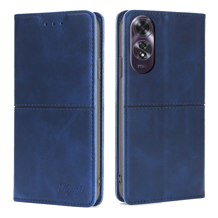 Cow Texture Magnetic Leather Phone Case, For OPPO Reno12 5G Global, For OPPO A60 4G Global, For OPPO Reno11 F 5G, For OPPO Find X7 5G, For OPPO Find X7 Ultra 5G, For OPPO Reno10 Pro+ 5G, For OPPO A1 5G
