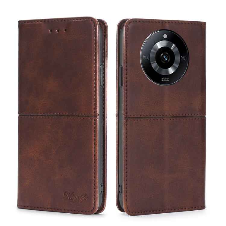Cow Texture Magnetic Leather Phone Case, For Realme 12 5G, For Realme 12+ 5G, For Realme 12 Pro 5G, For Realme GT5 Pro 5G, For Realme 11 5G, For Realme 11 Pro / 11 Pro+ 5G, For Realme C65 4G, For Realme GT Neo5 SE