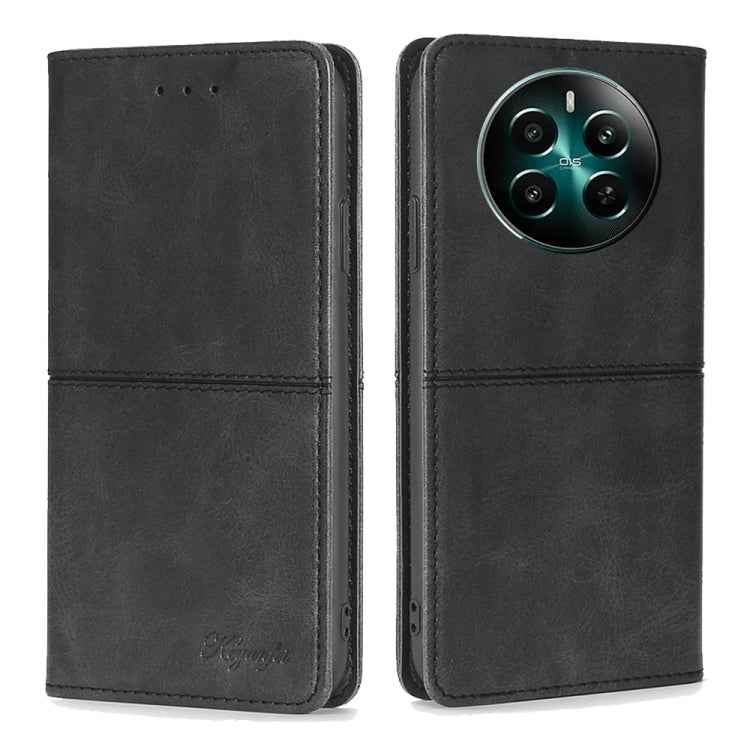 Cow Texture Magnetic Leather Phone Case, For Realme 12+ 5G, For Realme 12 Pro 5G, For Realme GT5 Pro 5G, For Realme 11 5G, For Realme 11 Pro / 11 Pro+ 5G, For Realme C65 4G, For Realme GT Neo5 SE