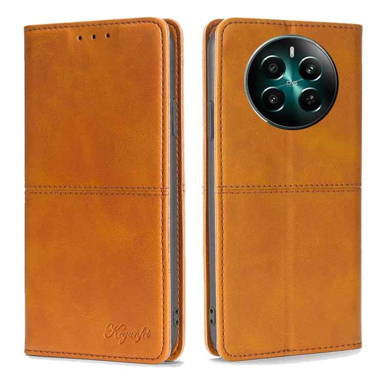 Cow Texture Magnetic Leather Phone Case, For Realme 12 5G, For Realme 12+ 5G, For Realme 12 Pro 5G, For Realme GT5 Pro 5G, For Realme 11 5G, For Realme 11 Pro / 11 Pro+ 5G, For Realme C65 4G, For Realme GT Neo5 SE