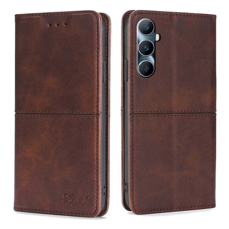 Cow Texture Magnetic Leather Phone Case, For Realme 12+ 5G, For Realme 12 Pro 5G, For Realme GT5 Pro 5G, For Realme 11 5G, For Realme 11 Pro / 11 Pro+ 5G, For Realme C65 4G, For Realme GT Neo5 SE