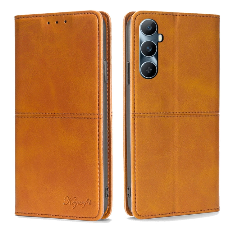 Cow Texture Magnetic Leather Phone Case, For Realme 12+ 5G, For Realme 12 Pro 5G, For Realme GT5 Pro 5G, For Realme 11 5G, For Realme 11 Pro / 11 Pro+ 5G, For Realme C65 4G, For Realme GT Neo5 SE