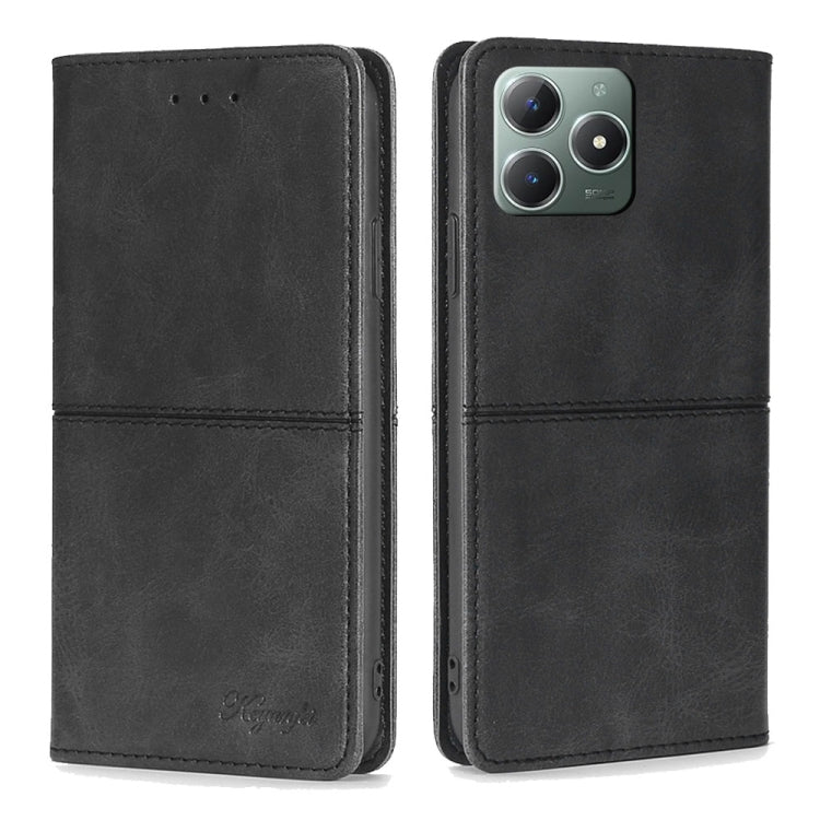 Cow Texture Magnetic Leather Phone Case, For Realme 15T 5G Global, For Realme C71 4G, For Realme GT 7 Global, For Realme 14 5G Global, For Realme P3 Ultra 5G, For Realme P3 Pro 5G Global, For Realme C61 4G, For Realme GT Neo6 SE, For Realme 12 5G