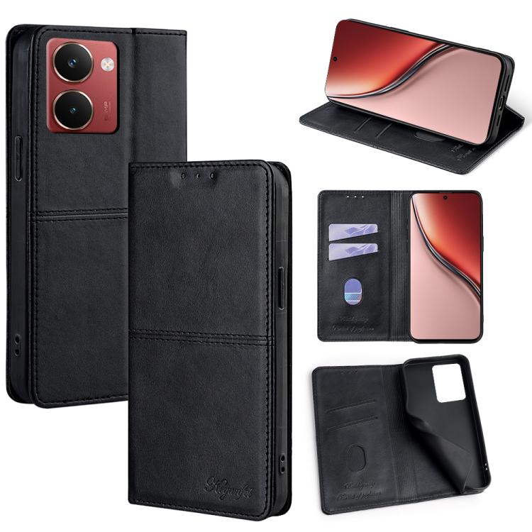 Cow Texture Magnetic Leather Phone Case, For Realme 15T 5G Global, For Realme C71 4G, For Realme GT 7 Global, For Realme 14 5G Global, For Realme P3 Ultra 5G, For Realme P3 Pro 5G Global, For Realme C61 4G, For Realme GT Neo6 SE, For Realme 12 5G