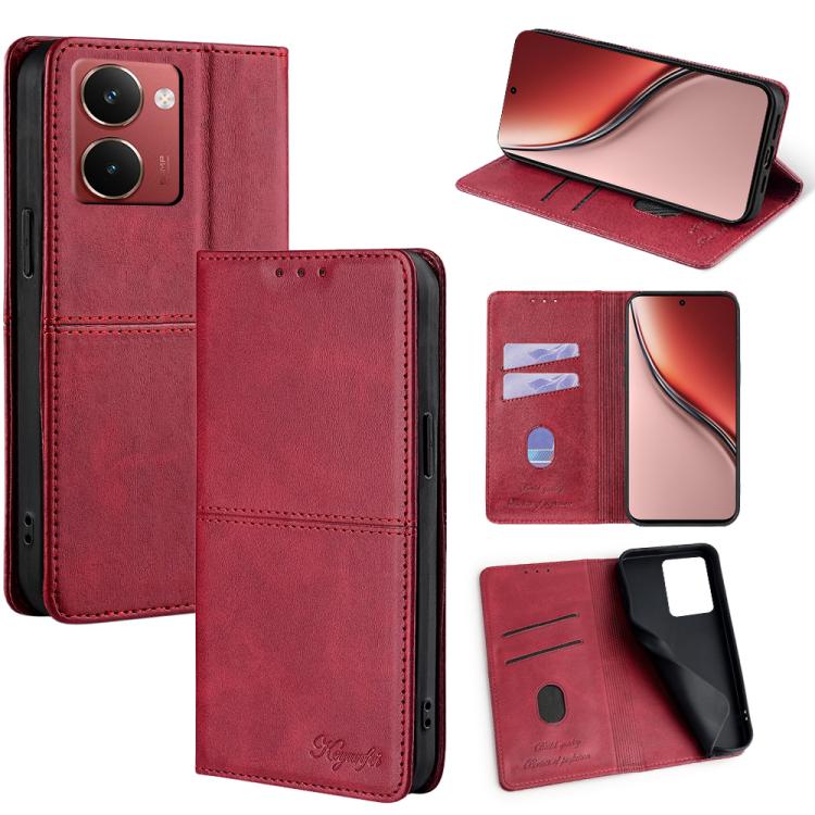 Cow Texture Magnetic Leather Phone Case, For Realme 15T 5G Global, For Realme C71 4G, For Realme GT 7 Global, For Realme 14 5G Global, For Realme P3 Ultra 5G, For Realme P3 Pro 5G Global, For Realme C61 4G, For Realme GT Neo6 SE, For Realme 12 5G