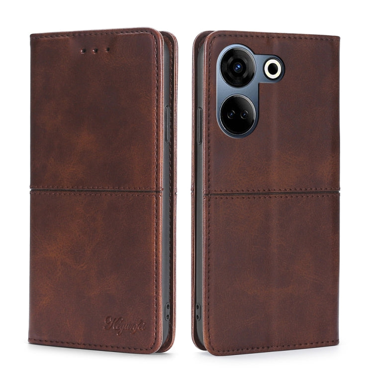 Cow Texture Magnetic Leather Phone Case, For Tecno Camon 30 Premier 5G, For Tecno Camon 30 Pro 5G, For Tecno Camon 30, For Tecno Camon 20 Premier 5G, For Tecno Camon 20 Pro 5G, For Tecno Camon 20 Pro 4G
