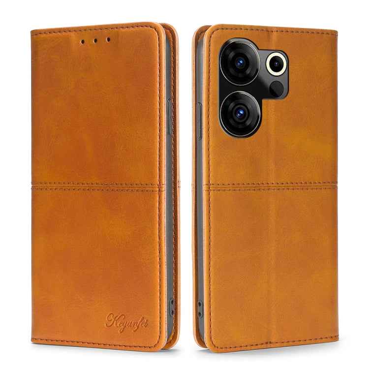 Cow Texture Magnetic Leather Phone Case, For Tecno Camon 20 Premier 5G, For Tecno Camon 20 Pro 5G, For Tecno Camon 20 Pro 4G