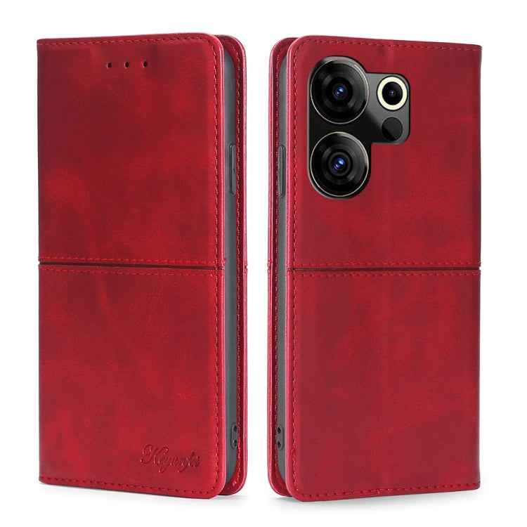 Cow Texture Magnetic Leather Phone Case, For Tecno Camon 20 Premier 5G, For Tecno Camon 20 Pro 5G, For Tecno Camon 20 Pro 4G