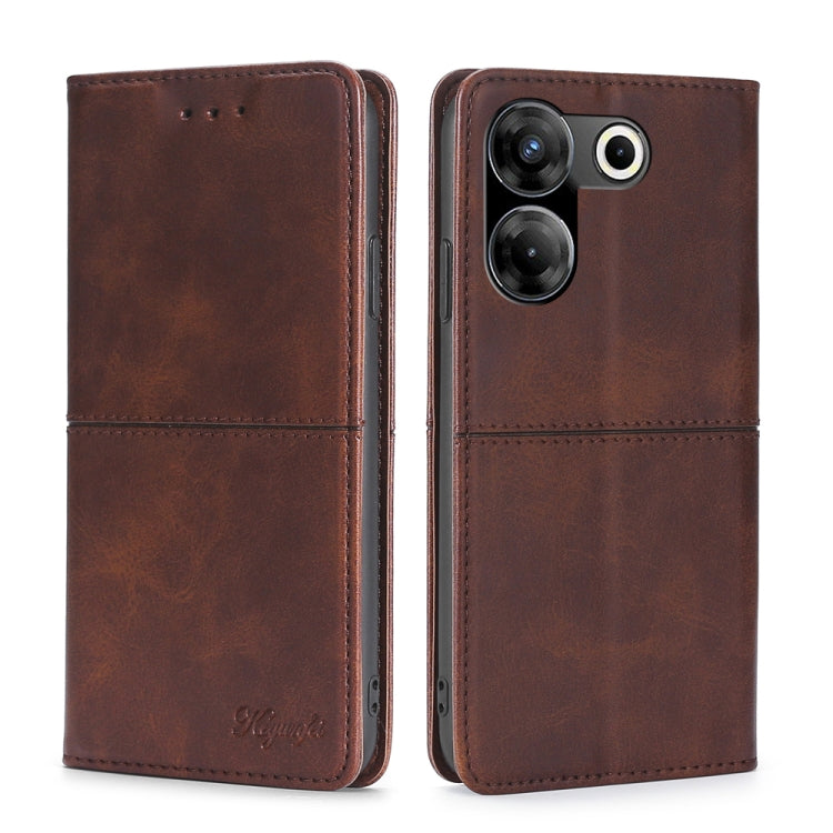 Cow Texture Magnetic Leather Phone Case