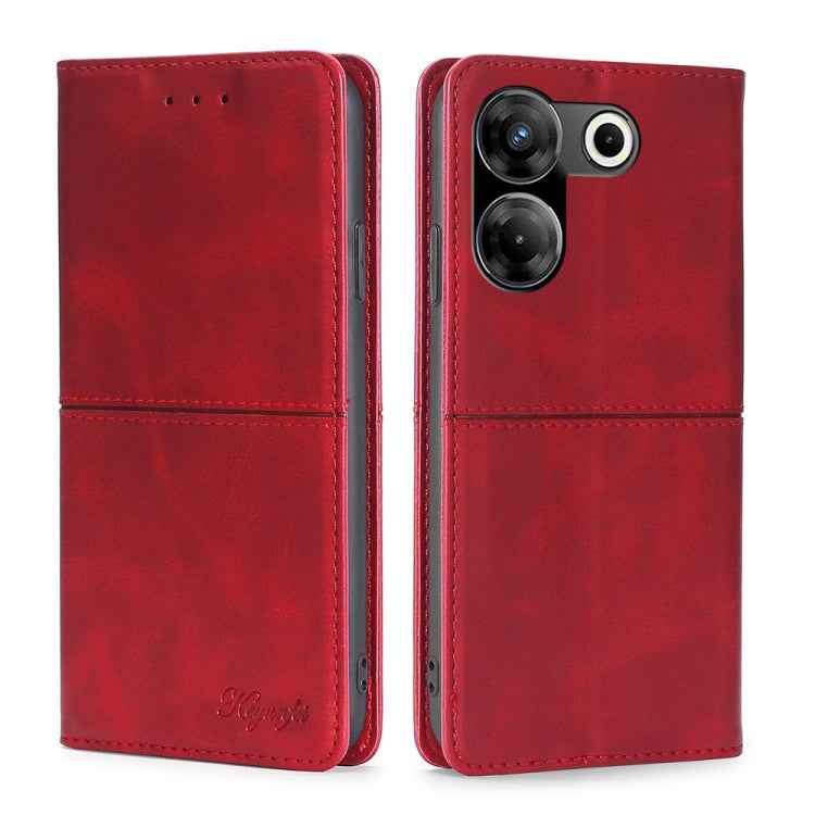 Cow Texture Magnetic Leather Phone Case, For Tecno Camon 20 Premier 5G, For Tecno Camon 20 Pro 5G, For Tecno Camon 20 Pro 4G