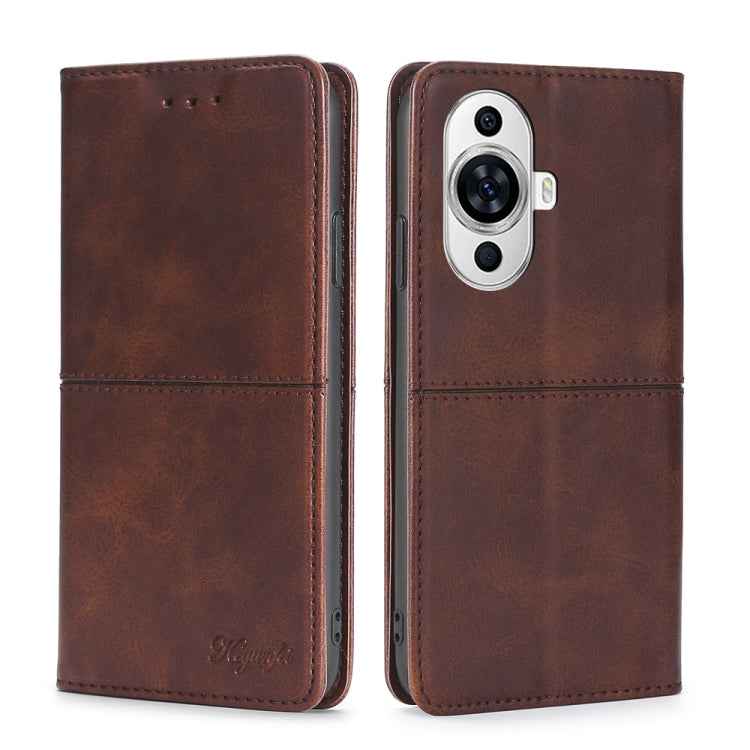 Cow Texture Magnetic Leather Phone Case, For Huawei nova 12i 4G, For Huawei Pura 70 5G, For Huawei nova 12 5G, For Huawei nova 11 Pro 4G / 11 Ultra 4G, For Huawei nova 11 4G