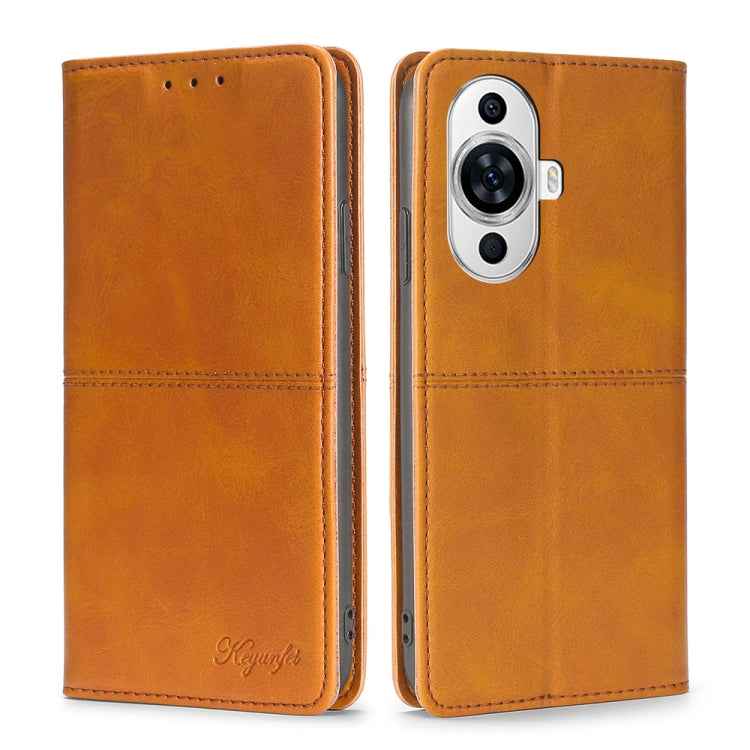 Cow Texture Magnetic Leather Phone Case, For Huawei nova 12i 4G, For Huawei Pura 70 5G, For Huawei nova 12 5G, For Huawei nova 11 Pro 4G / 11 Ultra 4G, For Huawei nova 11 4G