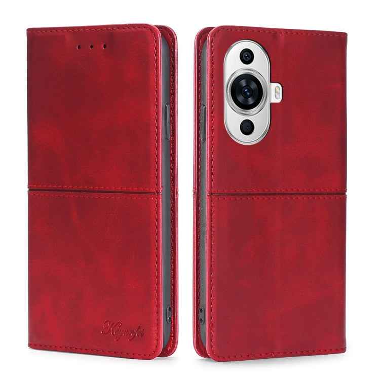 Cow Texture Magnetic Leather Phone Case, For Huawei nova 12i 4G, For Huawei Pura 70 5G, For Huawei nova 12 5G, For Huawei nova 11 Pro 4G / 11 Ultra 4G, For Huawei nova 11 4G