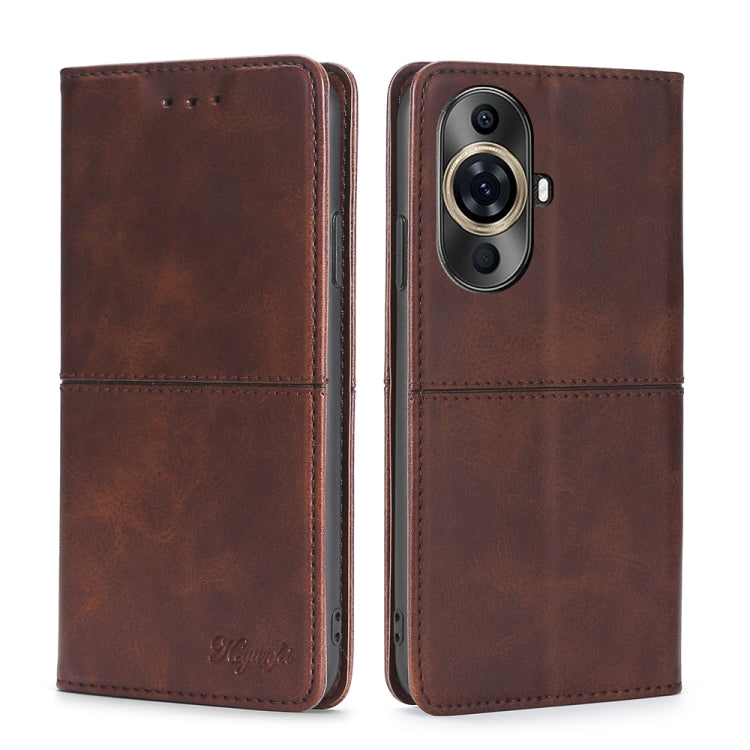Cow Texture Magnetic Leather Phone Case, For Huawei nova 12i 4G, For Huawei Pura 70 5G, For Huawei nova 12 5G, For Huawei nova 11 Pro 4G / 11 Ultra 4G, For Huawei nova 11 4G
