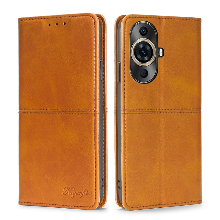 Cow Texture Magnetic Leather Phone Case, For Huawei nova 12i 4G, For Huawei Pura 70 5G, For Huawei nova 12 5G, For Huawei nova 11 Pro 4G / 11 Ultra 4G, For Huawei nova 11 4G