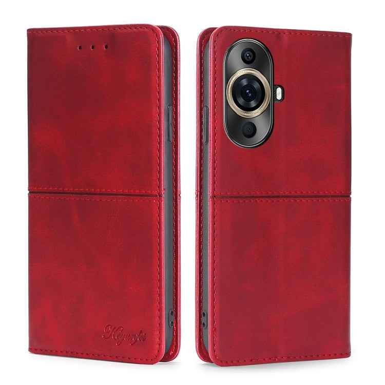 Cow Texture Magnetic Leather Phone Case, For Huawei nova 12i 4G, For Huawei Pura 70 5G, For Huawei nova 12 5G, For Huawei nova 11 Pro 4G / 11 Ultra 4G, For Huawei nova 11 4G