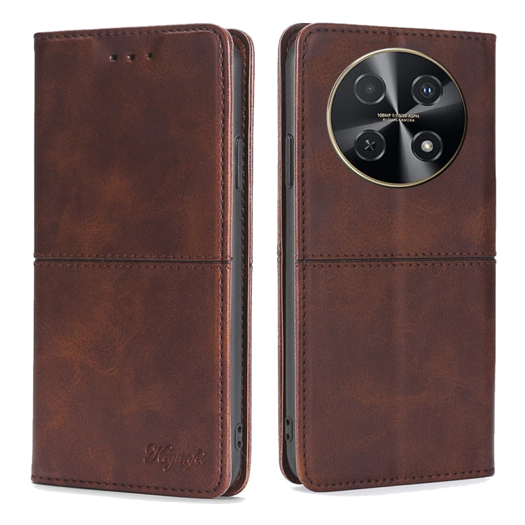 Cow Texture Magnetic Leather Phone Case, For Huawei nova 12i 4G, For Huawei Pura 70 5G, For Huawei nova 12 5G, For Huawei nova 11 Pro 4G / 11 Ultra 4G, For Huawei nova 11 4G