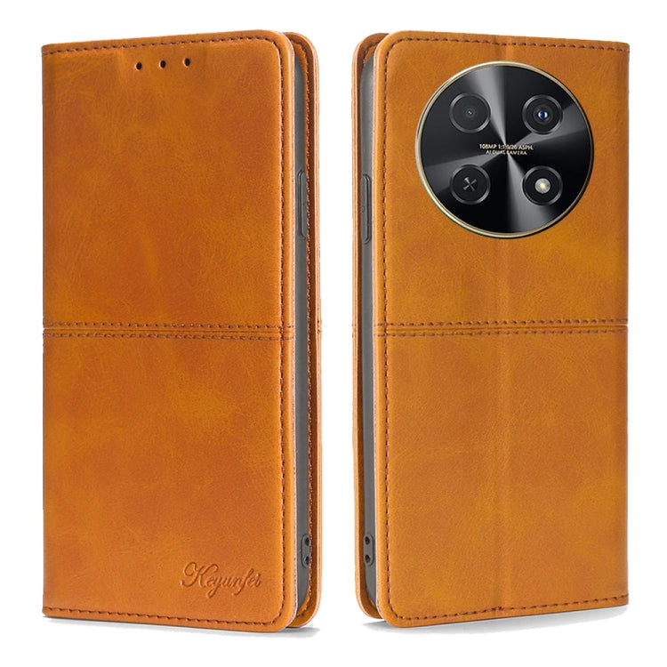 Cow Texture Magnetic Leather Phone Case, For Huawei nova 12i 4G, For Huawei Pura 70 5G, For Huawei nova 12 5G, For Huawei nova 11 Pro 4G / 11 Ultra 4G, For Huawei nova 11 4G