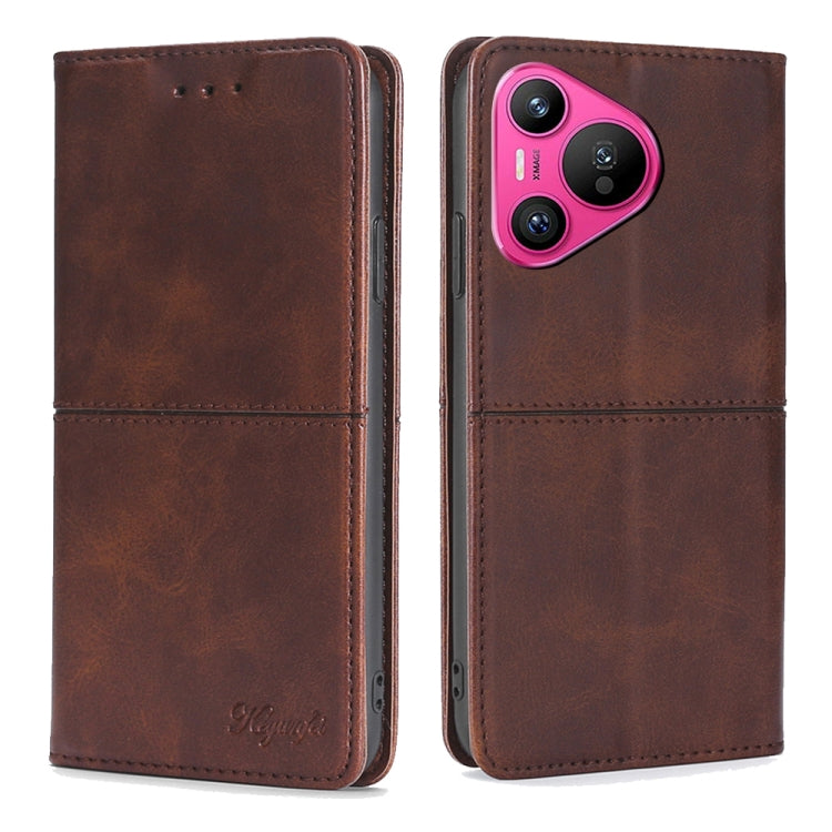 Cow Texture Magnetic Leather Phone Case, For Huawei nova 12i 4G, For Huawei Pura 70 5G, For Huawei nova 12 5G, For Huawei nova 11 Pro 4G / 11 Ultra 4G, For Huawei nova 11 4G