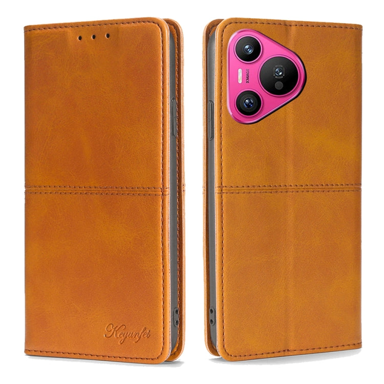 Cow Texture Magnetic Leather Phone Case, For Huawei nova 12i 4G, For Huawei Pura 70 5G, For Huawei nova 12 5G, For Huawei nova 11 Pro 4G / 11 Ultra 4G, For Huawei nova 11 4G