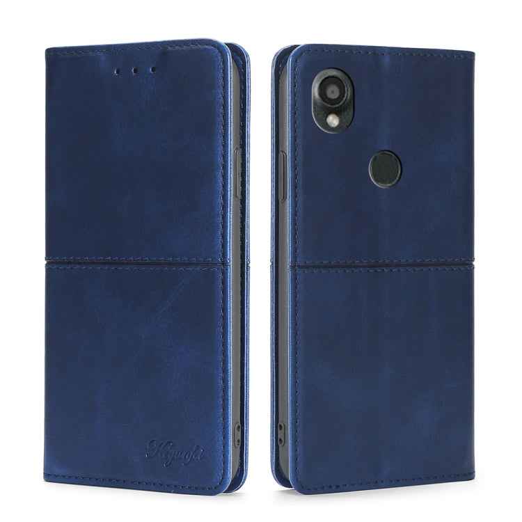 Cow Texture Magnetic Leather Phone Case, For Kyocera Basio Active3, For Kyocera Digno SX4 5G, For Kyocera Digno SX3-KYG02