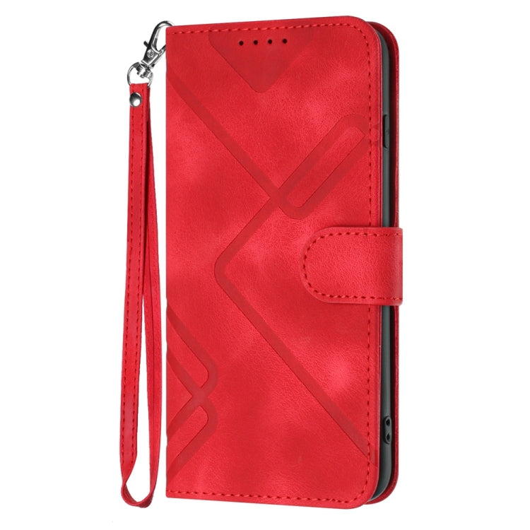 Line Pattern Skin Feel Leather Phone Case, For OPPO A60, For OPPO Reno11 F / F25 Pro, For OPPO A38 / A18, For OPPO Find X8 Pro, For OPPO A78 5G / A1x, For OPPO Reno8 T 4G, For OPPO Find X6 Pro, For OPPO Find X6