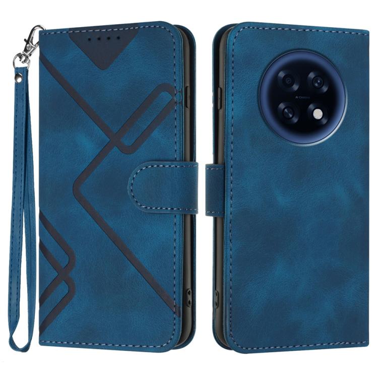 Line Pattern Skin Feel Leather Phone Case, For OPPO Reno15 Pro Max 5G Global, For OPPO Reno15 F 5G Global, For OPPO Reno15 Pro 5G Global, For OPPO Reno15 5G Global, For OPPO Find X9, For OPPO A6 Pro 4G / 5G Global / F31 5G, For OPPO F31 Pro+ 5G / A6 GT...