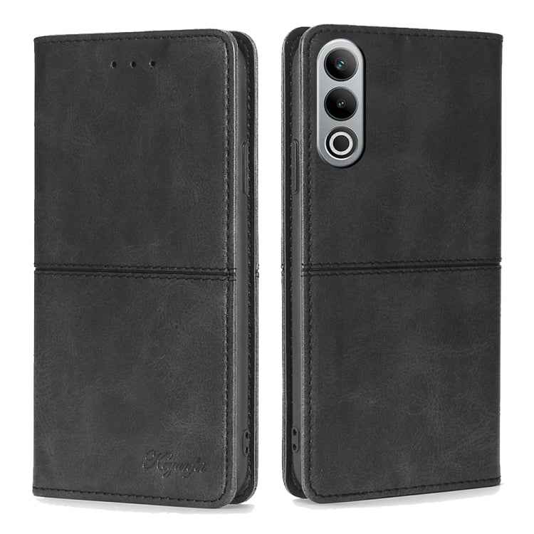 Cow Texture Magnetic Leather Phone Case, For OnePlus Nord CE4, For OnePlus Nord CE 3 Lite 5G