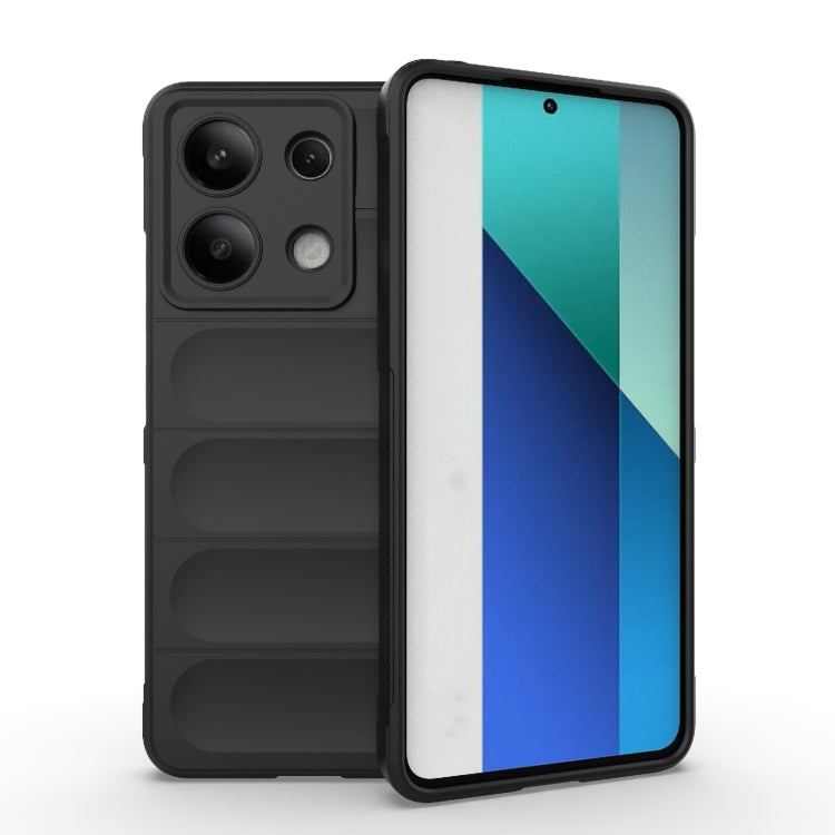 Magic Shield TPU + Flannel Phone Case, For Xiaomi Redmi Turbo 3 5G, For Xiaomi Redmi A3 4G Global, For Xiaomi Redmi Note 13 Pro 4G Global, For Xiaomi Redmi Note 13 4G Global
