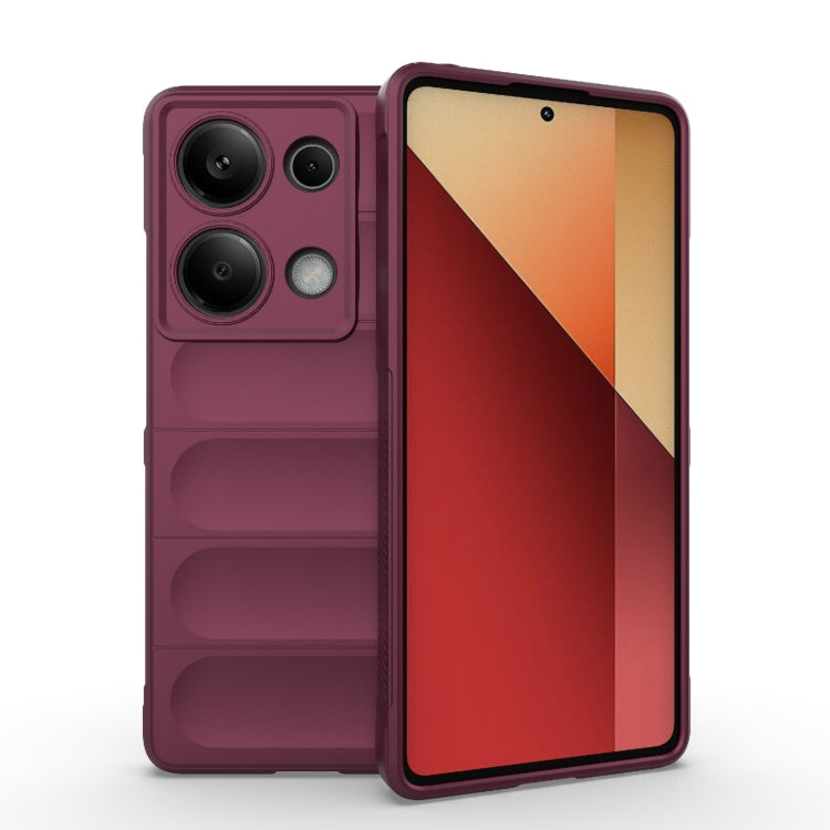 Magic Shield TPU + Flannel Phone Case, For Xiaomi Redmi Turbo 3 5G, For Xiaomi Redmi A3 4G Global, For Xiaomi Redmi Note 13 Pro 4G Global, For Xiaomi Redmi Note 13 4G Global