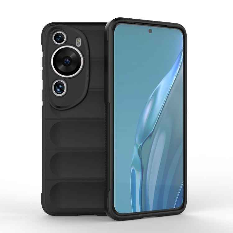 Magic Shield TPU + Flannel Phone Case, For Huawei P60 Art