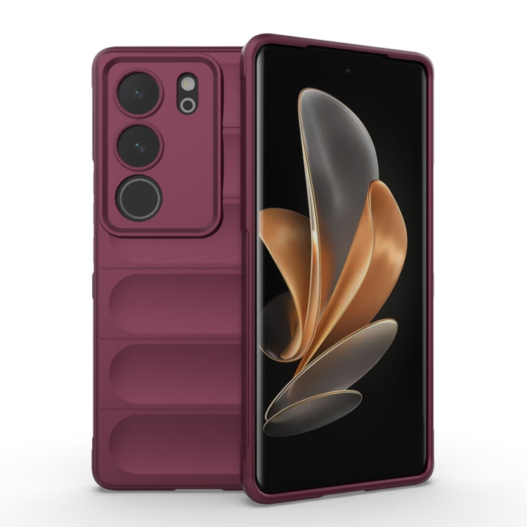 Magic Shield TPU + Flannel Phone Case, For vivo S17, For vivo S17e, For vivo iQOO Neo8, For vivo Y78+ Global, For vivo iQOO Z7x
