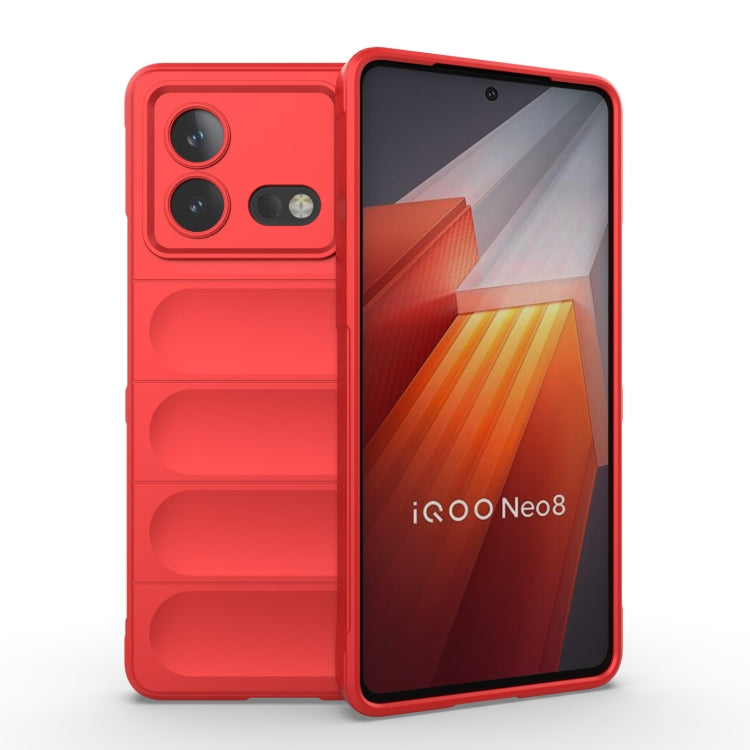 Magic Shield TPU + Flannel Phone Case, For vivo S17e, For vivo iQOO Neo8, For vivo Y78+ Global, For vivo iQOO Z7x