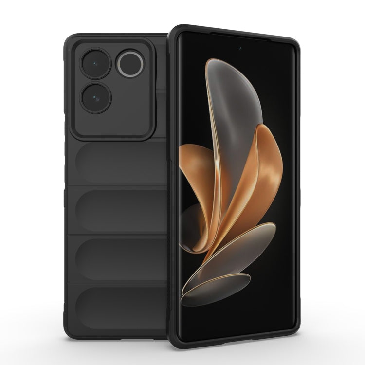 Magic Shield TPU + Flannel Phone Case, For vivo S17e, For vivo iQOO Neo8, For vivo Y78+ Global, For vivo iQOO Z7x