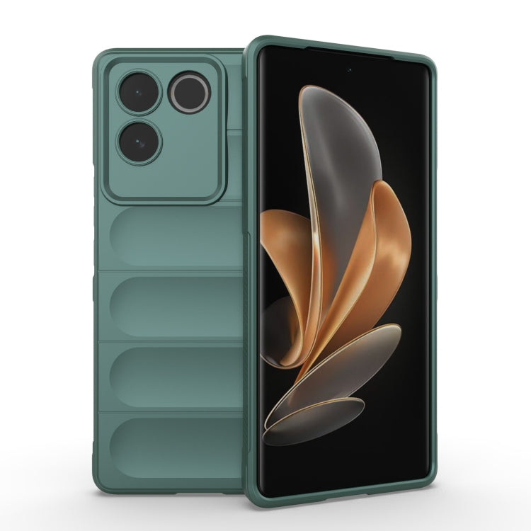 Magic Shield TPU + Flannel Phone Case, For vivo S17e, For vivo iQOO Neo8, For vivo Y78+ Global, For vivo iQOO Z7x