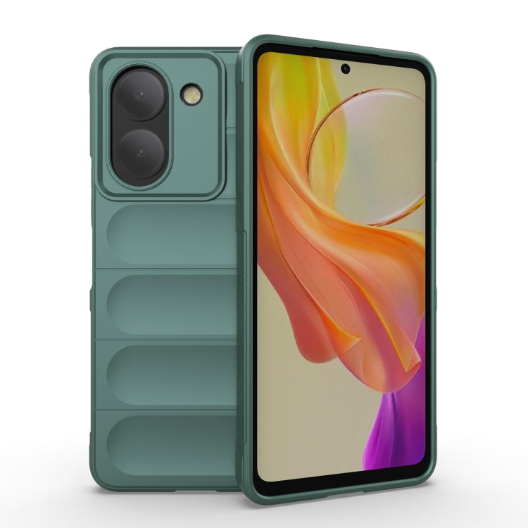 Magic Shield TPU + Flannel Phone Case, For vivo iQOO 12 5G, For vivo V29e 4G Global, For vivo Y36 4G, For vivo S17 Pro