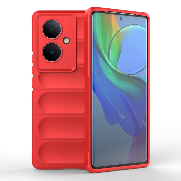 Magic Shield TPU + Flannel Phone Case, For vivo S17e, For vivo iQOO Neo8, For vivo Y78+ Global, For vivo iQOO Z7x