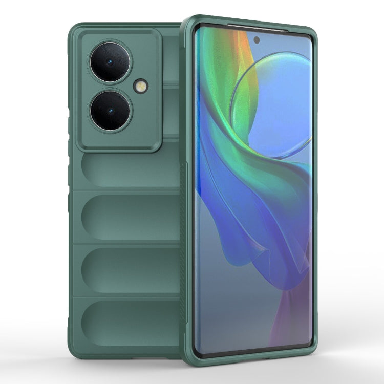Magic Shield TPU + Flannel Phone Case, For vivo S17e, For vivo iQOO Neo8, For vivo Y78+ Global, For vivo iQOO Z7x